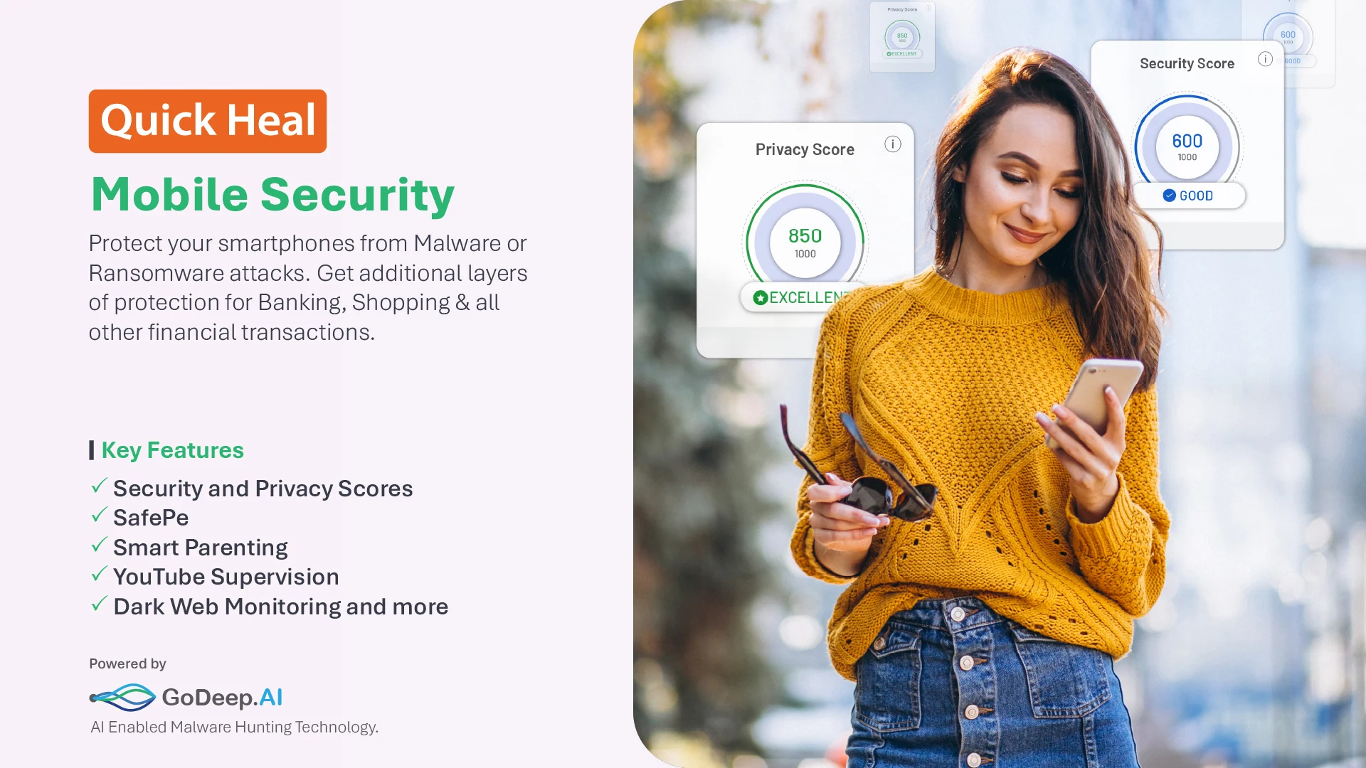 Quick Heal Mobile Security. screenshot